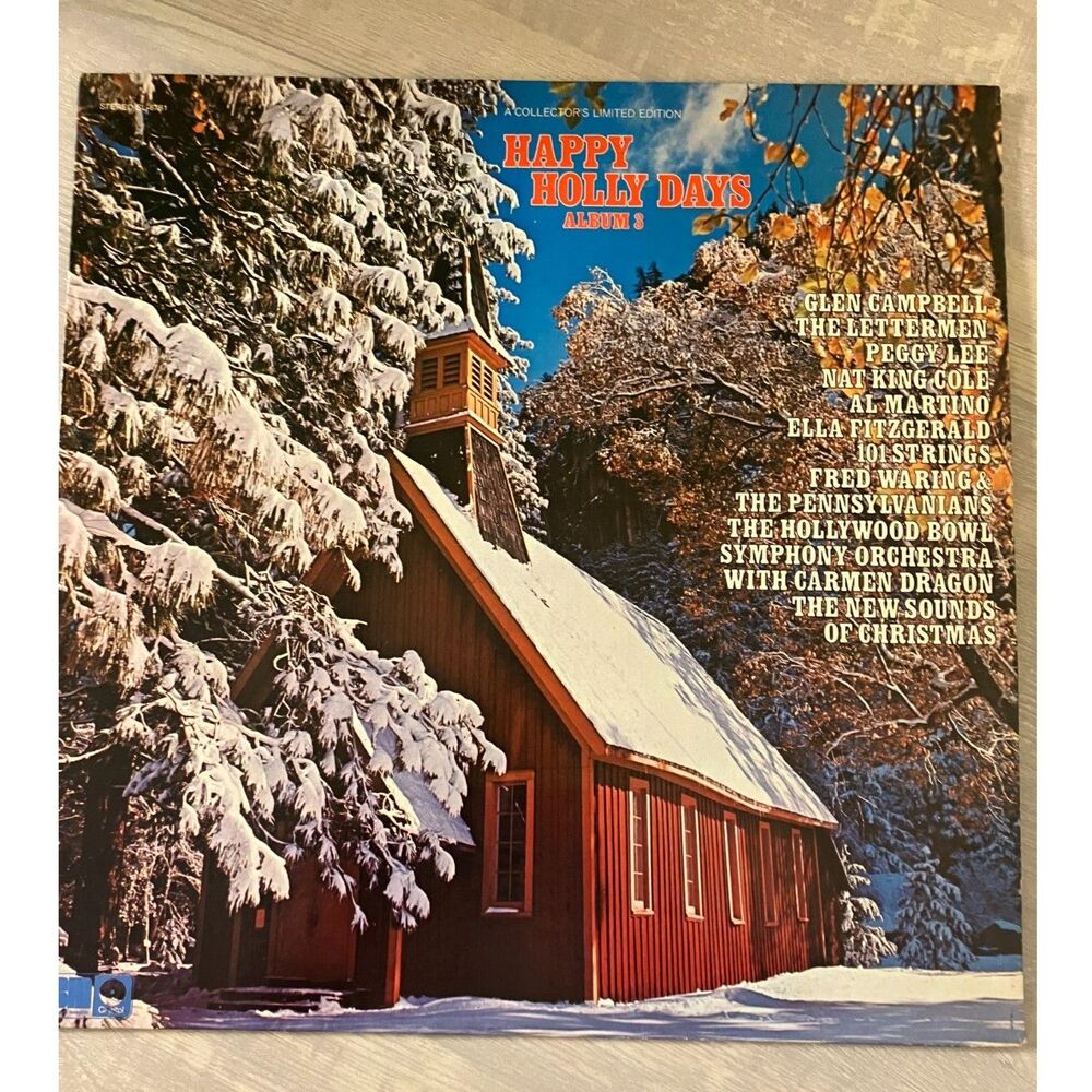 Happy Holly Days Album 3 vinyl